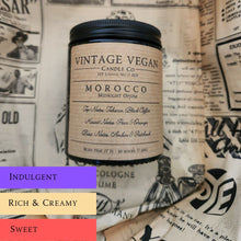 Load image into Gallery viewer, Morocco Midnight Opium Soy Wax Personalised Candle 180ml
