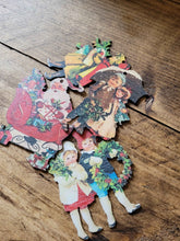 Load image into Gallery viewer, Nostalgic Christmas candle hamper box.
