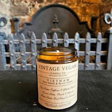 Load image into Gallery viewer, Vietnam Oud Wood &amp; Black Pepper Soy Wax Personalised Candle 180ml
