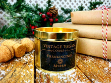 Load image into Gallery viewer, Frankincense and Myrrh Luxury Vegan Candle
