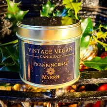 Load image into Gallery viewer, Frankincense and Myrrh Luxury Vegan Candle
